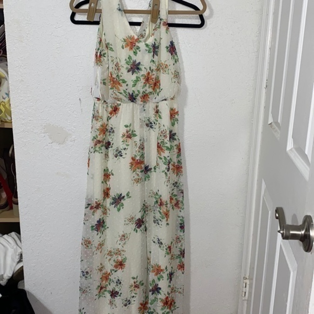 Signature by Robbie Bee floral maxi dress